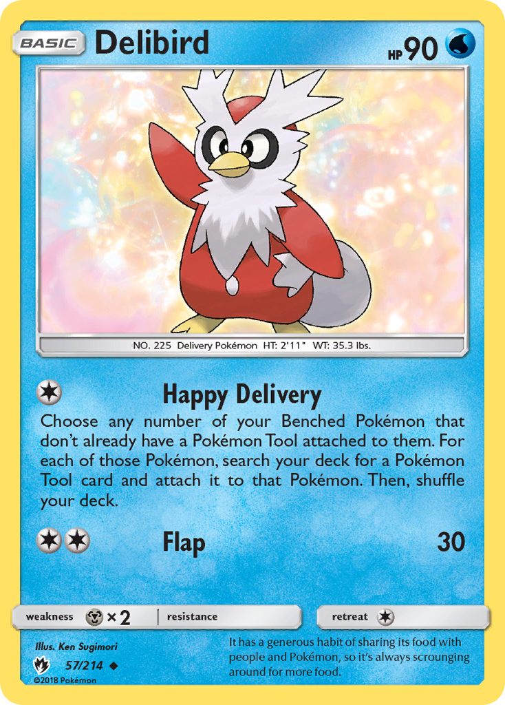 Delibird (57/214) [Sol y Luna: Trueno perdido] 