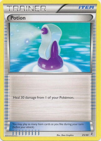 Poción (25/30) [XY: Kit de entrenador 1 - Bisharp] 