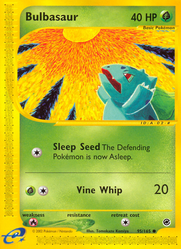 Bulbasaur (95/165) [Expedición: Conjunto básico] 