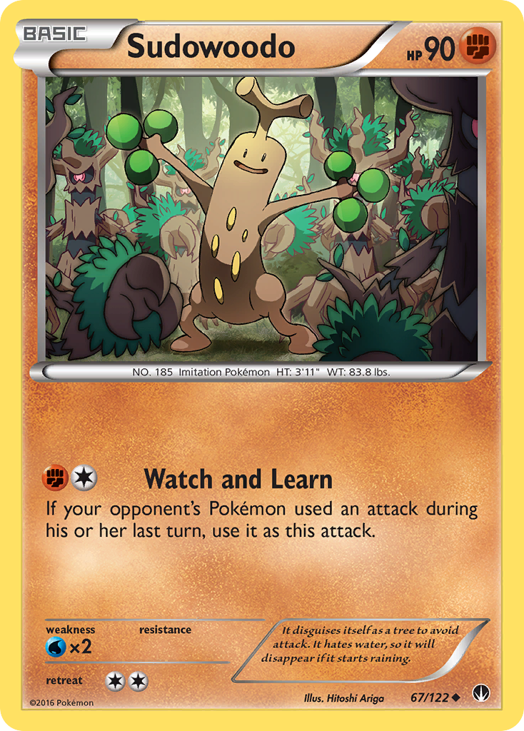 Sudowoodo (67/122) [XY: Punto de ruptura] 