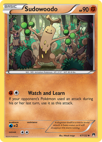Sudowoodo (67/122) [XY: Punto de ruptura] 