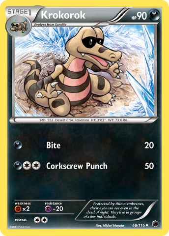 Krokorok (69/116) [Blanco y negro: Plasma Freeze] 