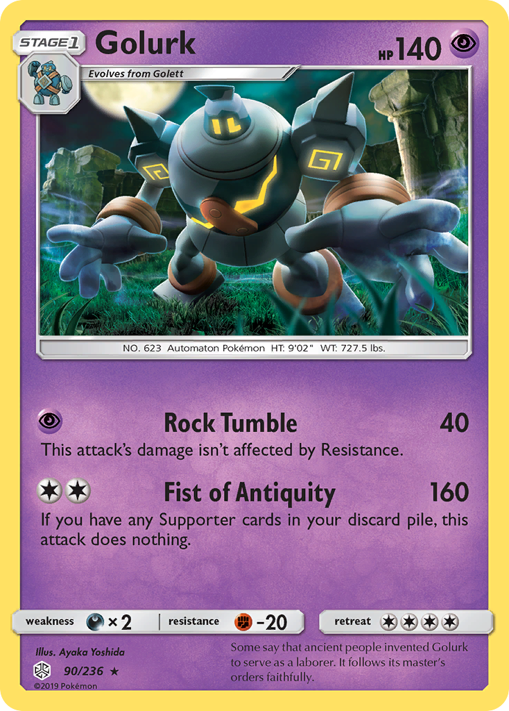 Golurk (90/236) [Sol y Luna: Eclipse cósmico] 