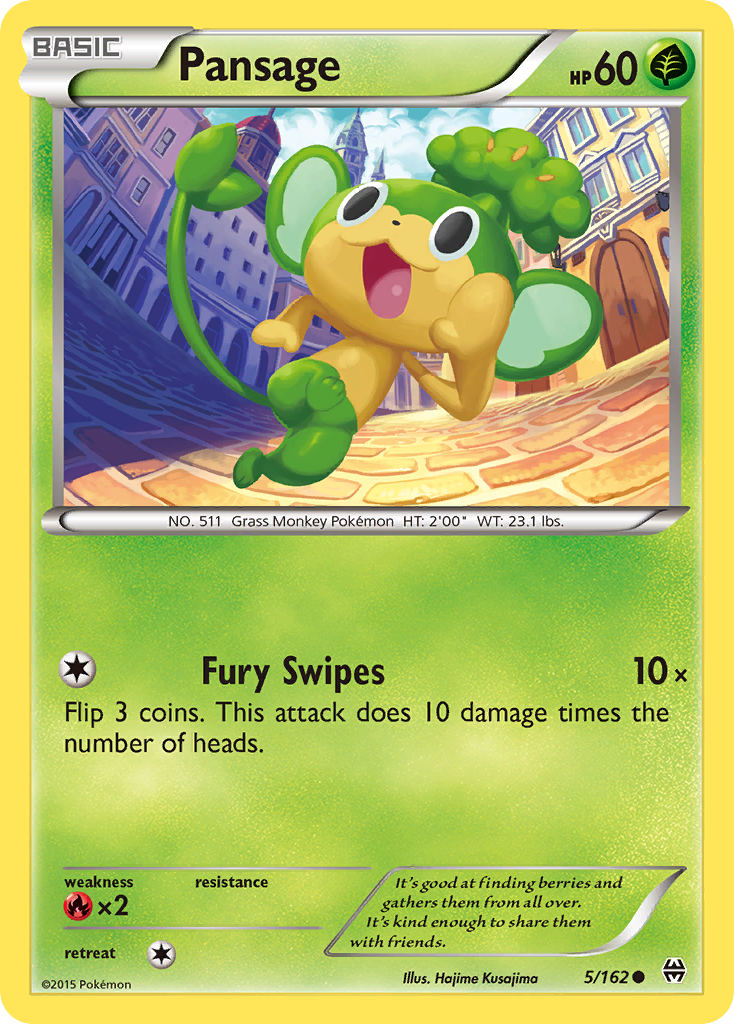 Pansage (5/162) [XY: AVANCE] 