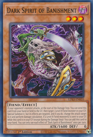 Espíritu oscuro del destierro [LDS3-EN010] Común 