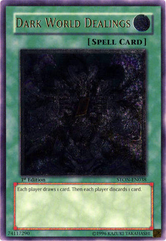 Tratos del Mundo Oscuro [STON-EN038] Ultimate Rare 