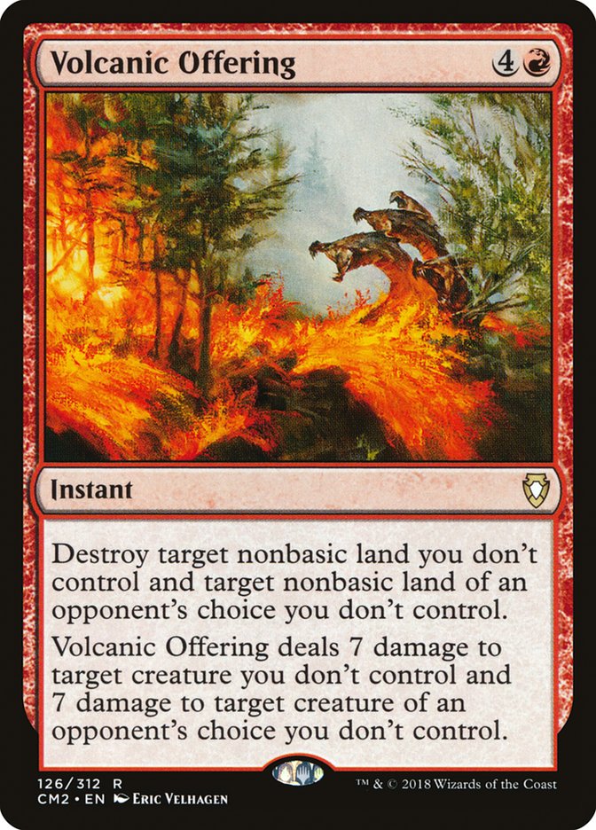 Ofrenda volcánica [Commander Anthology Volumen II] 