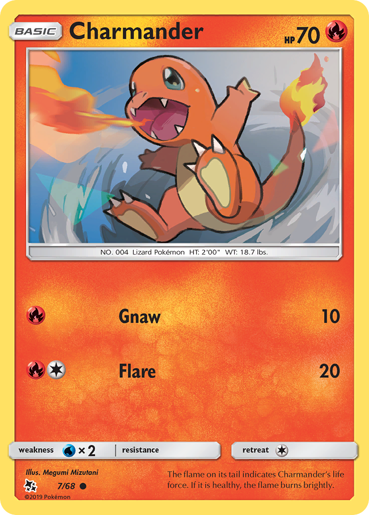 Charmander (7/68) [Sol y Luna: Destinos ocultos] 