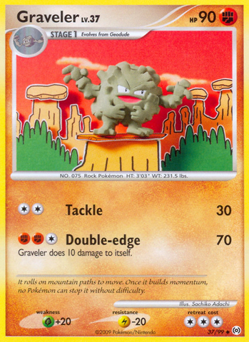 Graveler (37/99) [Platino: Arceus] 