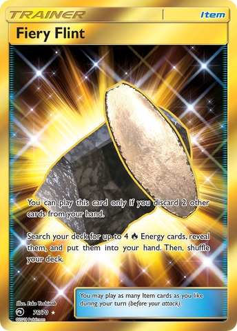 Fiery Flint (76/70) [Sol y Luna: Majestad del Dragón] 