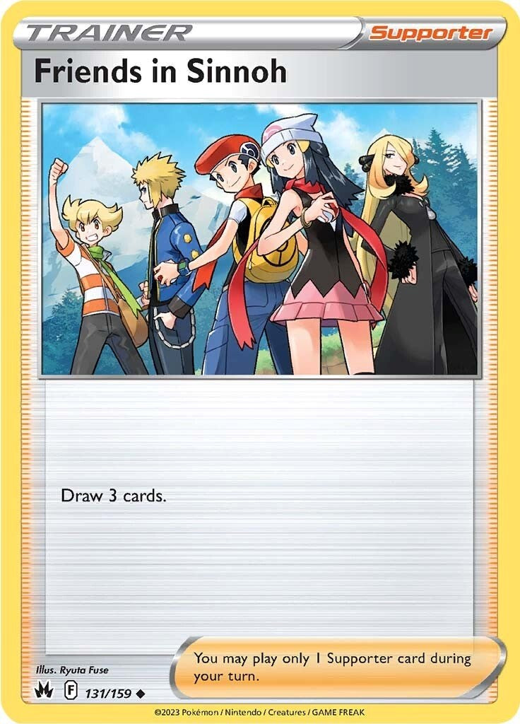 Amigos en Sinnoh (131/159) [Espada y escudo: Crown Zenith] 