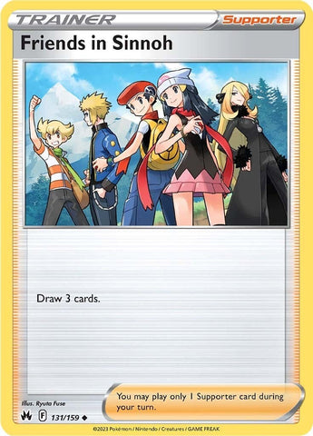 Amigos en Sinnoh (131/159) [Espada y escudo: Crown Zenith] 