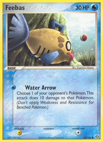 Feebas (50/106) [EX: Esmeralda] 