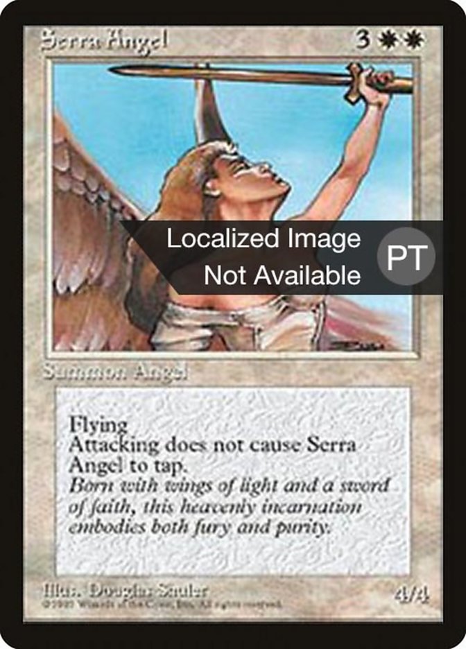 Serra Angel [Cuarta Edición (Borde Negro Extranjero)] 