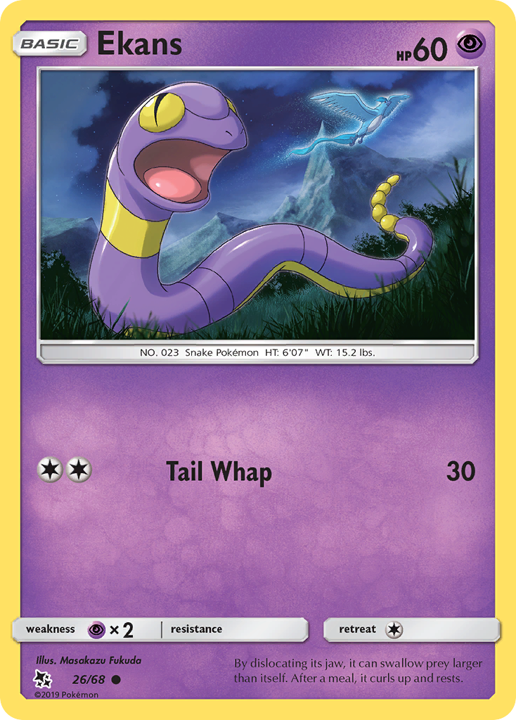 Ekans (26/68) [Sol y Luna: Destinos ocultos] 