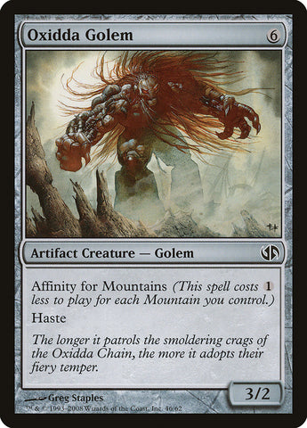 Oxidda Golem [Mazos de duelo: Jace contra Chandra] 