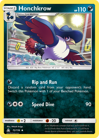 Honchkrow (72/156) [Sol y Luna: Ultra Prisma] 