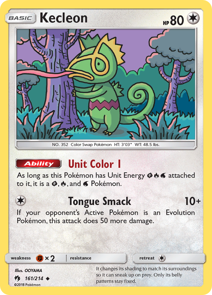 Kecleon (161/214) [Sol y Luna: Trueno perdido] 