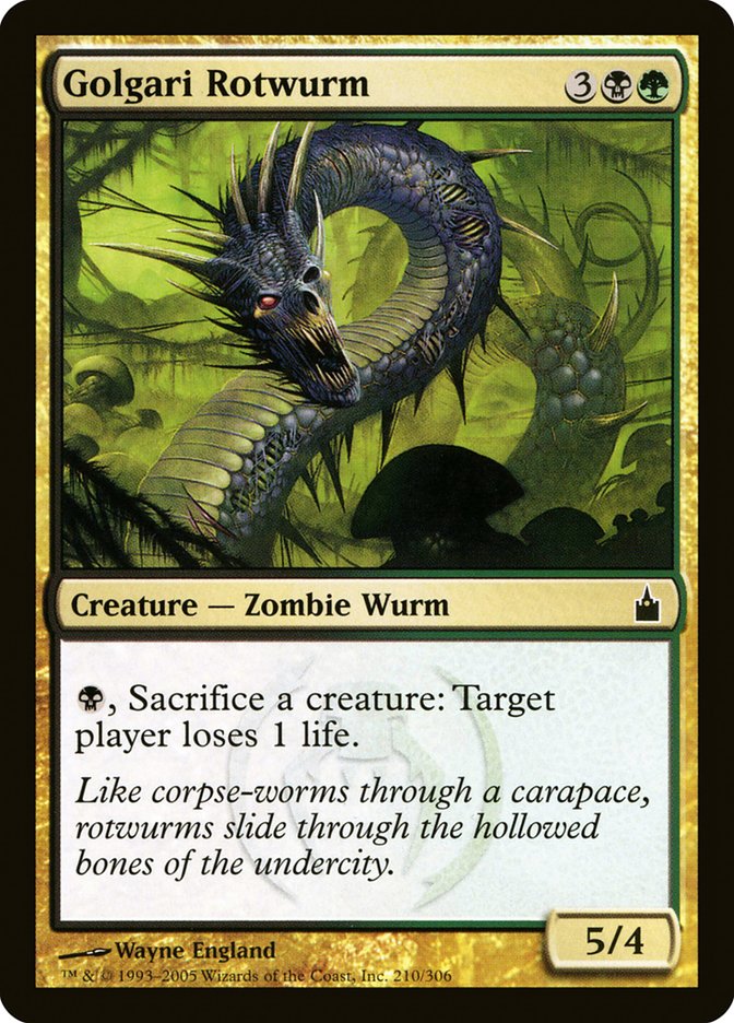 Golgari Rotwurm [Ravnica: Ciudad de los Gremios] 