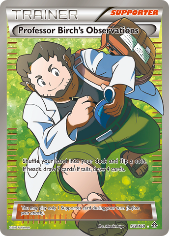Observaciones del profesor Birch (159/160) [XY: Primal Clash] 