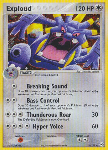 Exploud (6/101) [EX: Leyendas ocultas] 