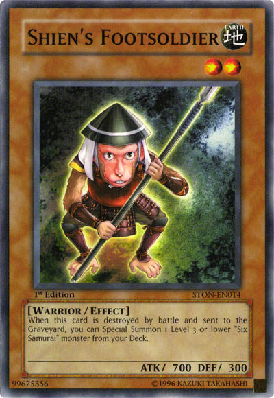 Soldado de infantería de Shien [STON-EN014] Común 