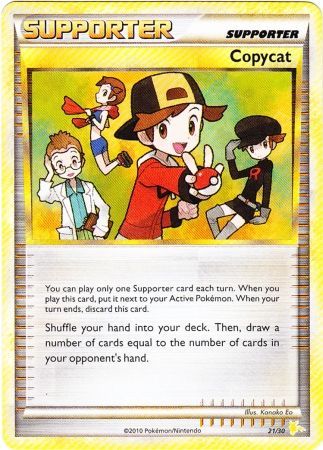 Copycat (21/30) [HeartGold y SoulSilver: Kit de entrenador - Raichu] 