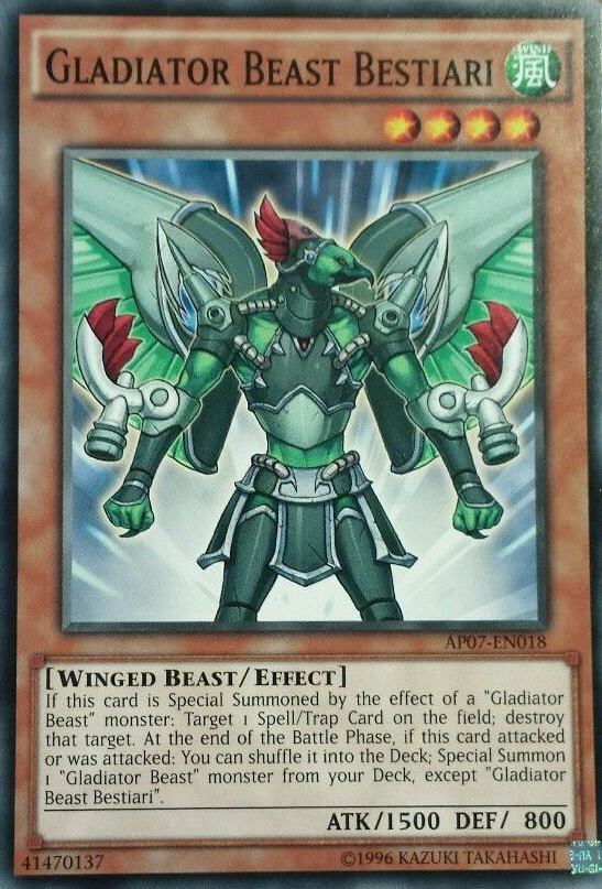 Bestia Gladiador Bestiari [AP07-EN018] Común 