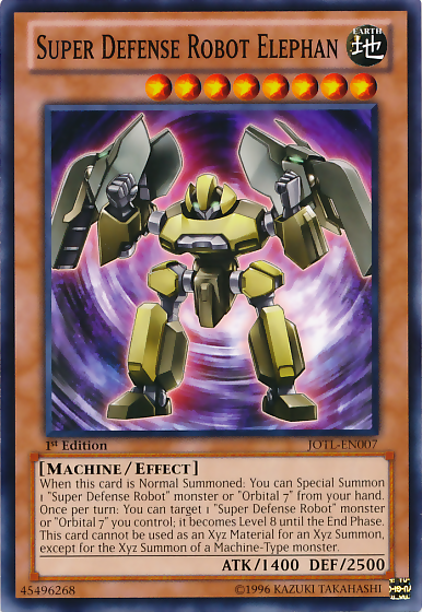 Elefante robot de súper defensa [JOTL-EN007] Común 