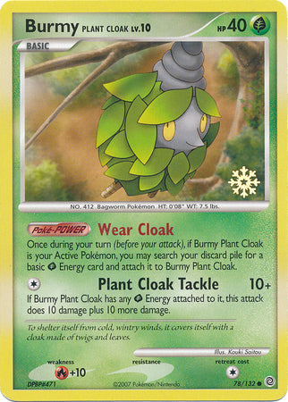 Capa de planta Burmy (78/132) [Promociones del calendario de cuenta regresiva] 
