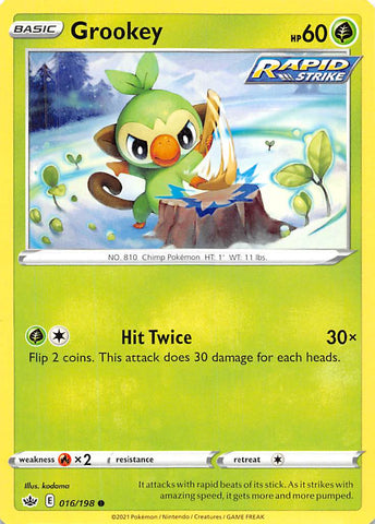 Grookey (016/198) [Espada y escudo: Reino escalofriante] 