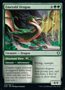 Dragón Esmeralda // Ola disonante [Commander Legends: Battle for Baldur's Gate] 