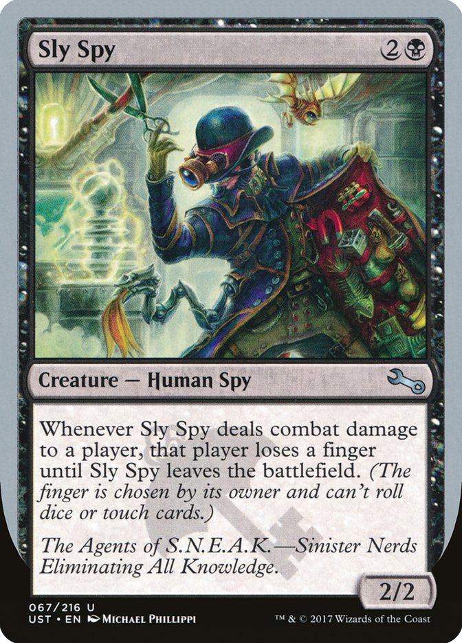 Sly Spy ("Siniestros nerds eliminando todo conocimiento") [inestable] 