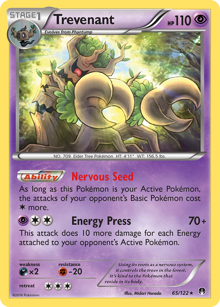 Trevenant (65/122) [XY: Punto de ruptura] 