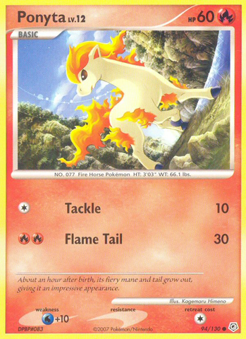 Ponyta (94/130) [Diamante y Perla: Conjunto básico] 