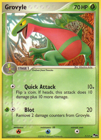 Grovyle (7/17) [Serie POP 4] 