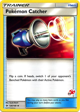 Pokemon Catcher (126/149) (Sello Charizard #54) [Battle Academy 2020] 