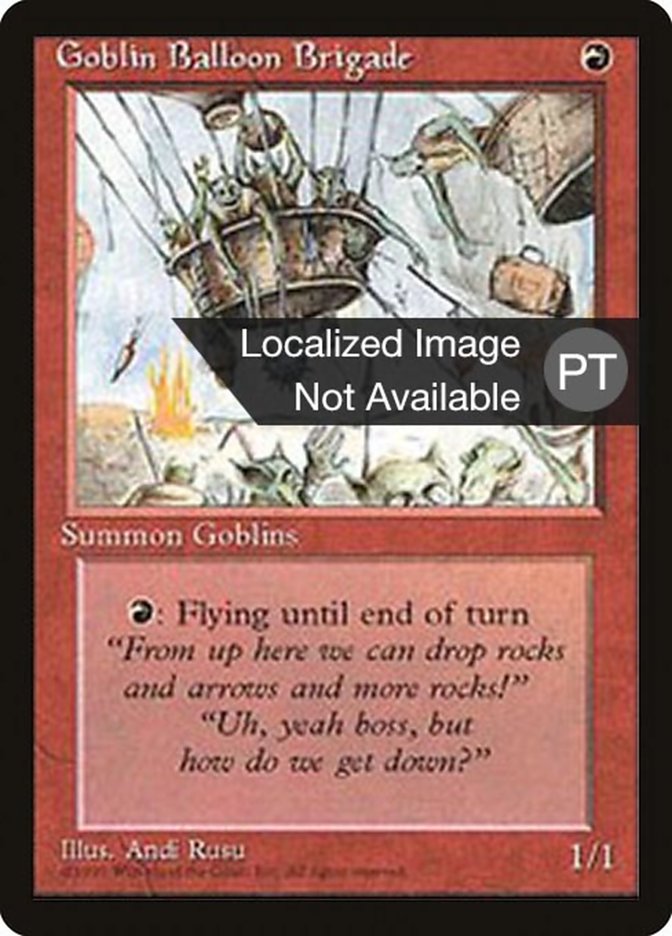 Brigada de Globos Goblins [Cuarta Edición (Borde Negro Extranjero)] 