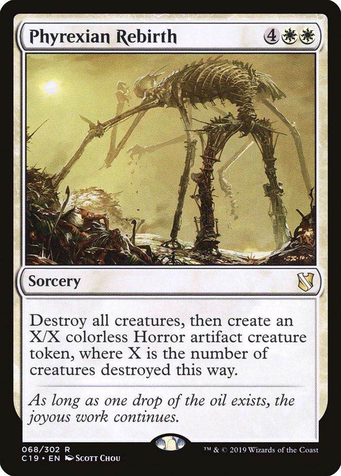 Renacimiento pirexiano [Commander 2019] 