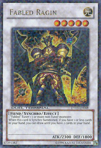 Ragin legendario [DT03-EN088] Ultra raro 