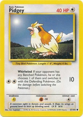Pidgey (57/102) [Conjunto básico ilimitado] 