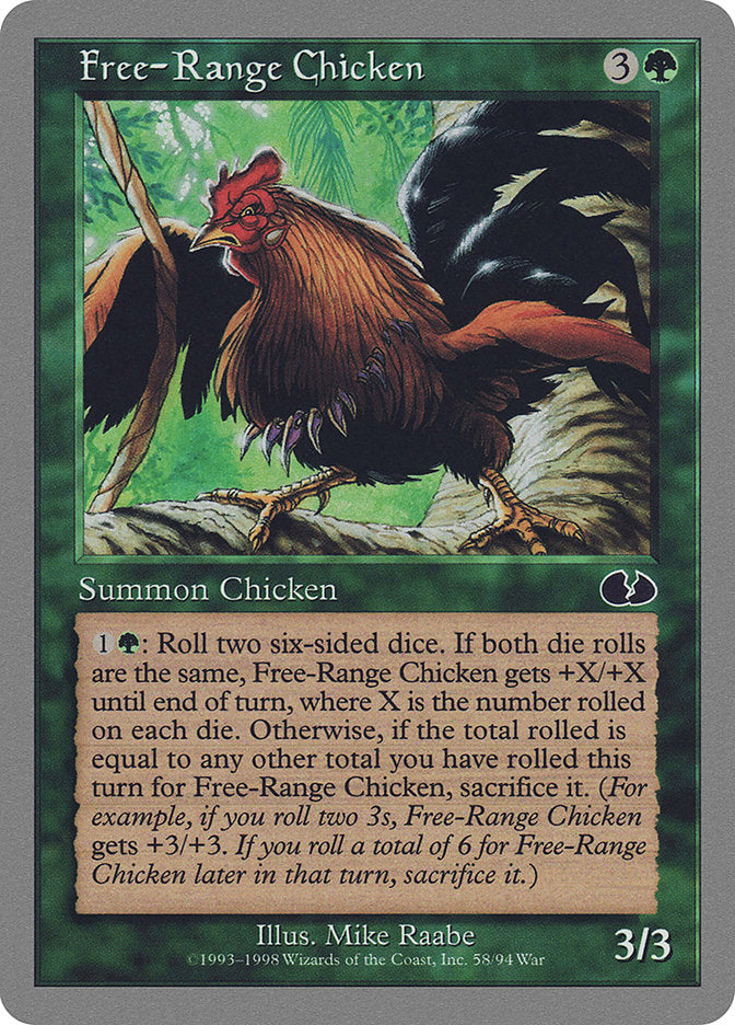 Pollo de corral [sin pegar] 