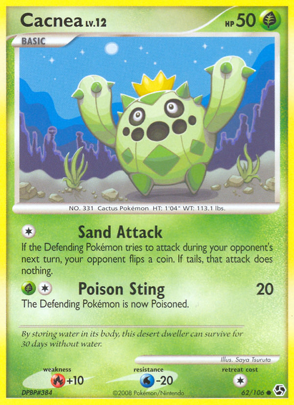 Cacnea (62/106) [Diamante y Perla: Grandes Encuentros] 