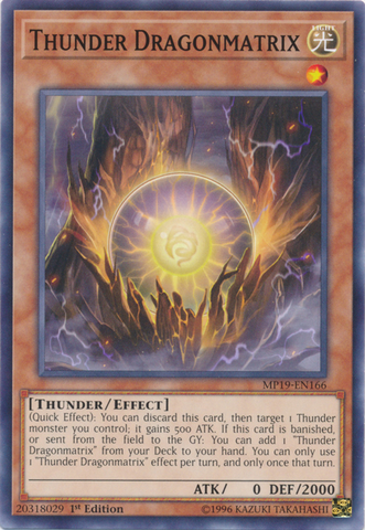 Matriz del Dragón del Trueno [MP19-EN166] Común 