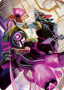 Nashi, tarjeta artística Scion de Moon Sage [Kamigawa: Serie de arte Neon Dynasty] 