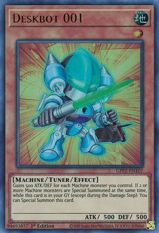 Deskbot 001 [GFP2-EN107] Ultra raro 