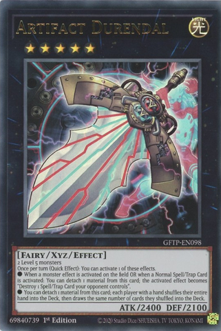 Artefacto Durendal [GFTP-EN098] Ultra raro 