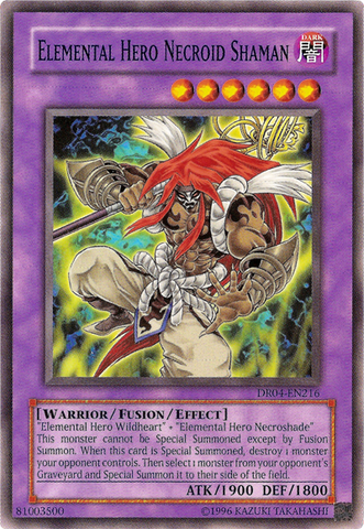 Héroe Elemental Chamán Necroide [DR04-EN216] Común 