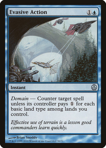 Acción evasiva [Duel Decks: Phyrexia vs. the Coalition] 