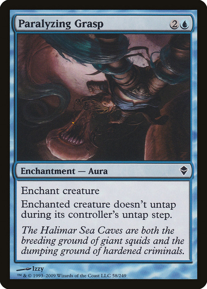 Agarre paralizante [Zendikar] 